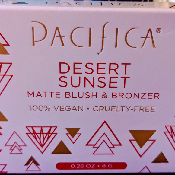 Pacifica Desert Sunset matte blush & bronzer 100% Vegan & cruelty free. - Picture 1 of 6